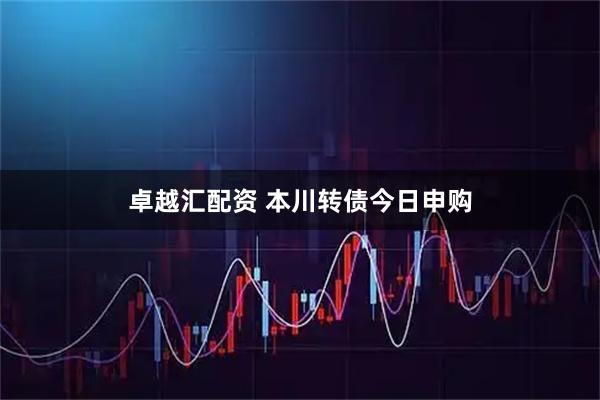 卓越汇配资 本川转债今日申购